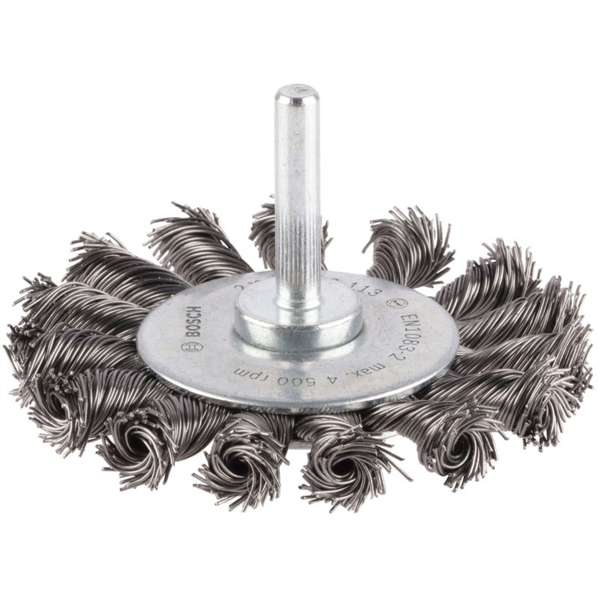 PRO Metal heavy Scheibenbürste, gerader Schaft, 75 x 0,5 mm