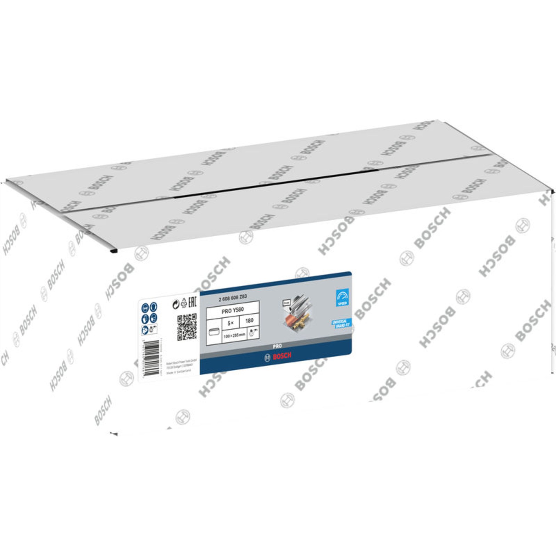 PRO Y580 Schleifband, 100 x 285 mm, 90 mm, G180, 5-tlg.