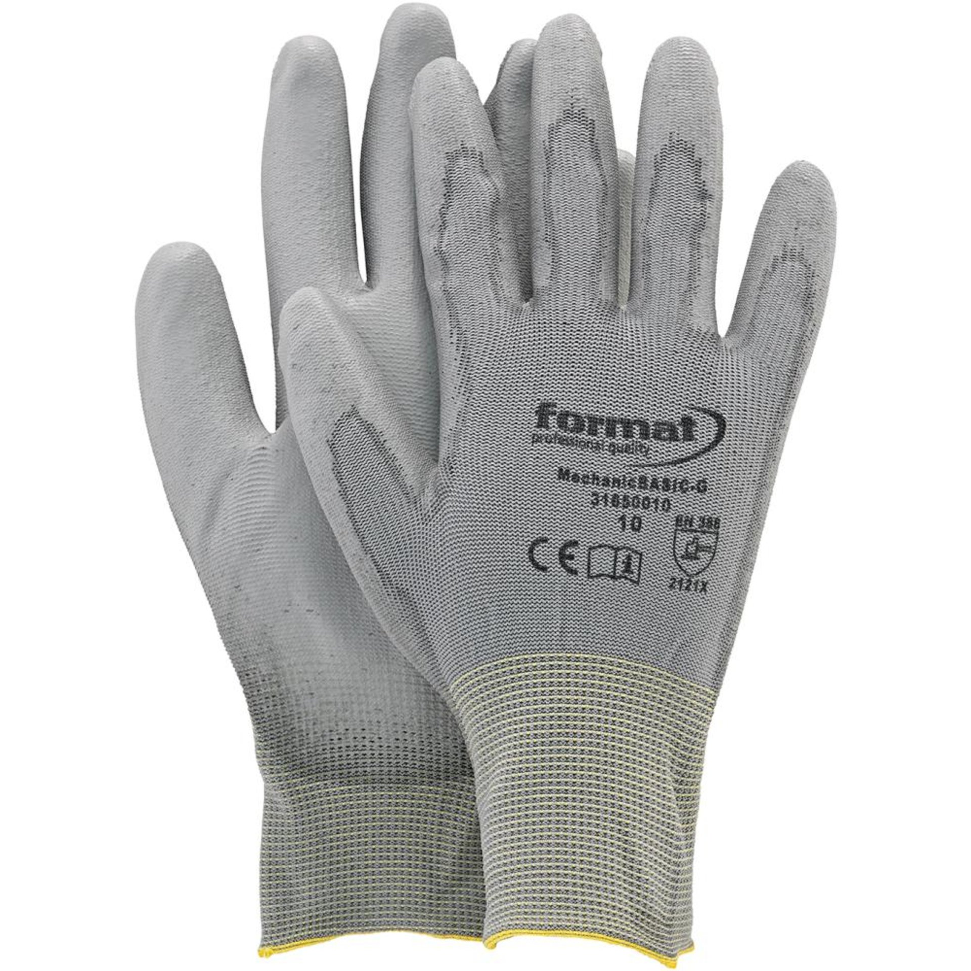 Handschuh Mechanic Basic-G, Gr. 10, FORMAT