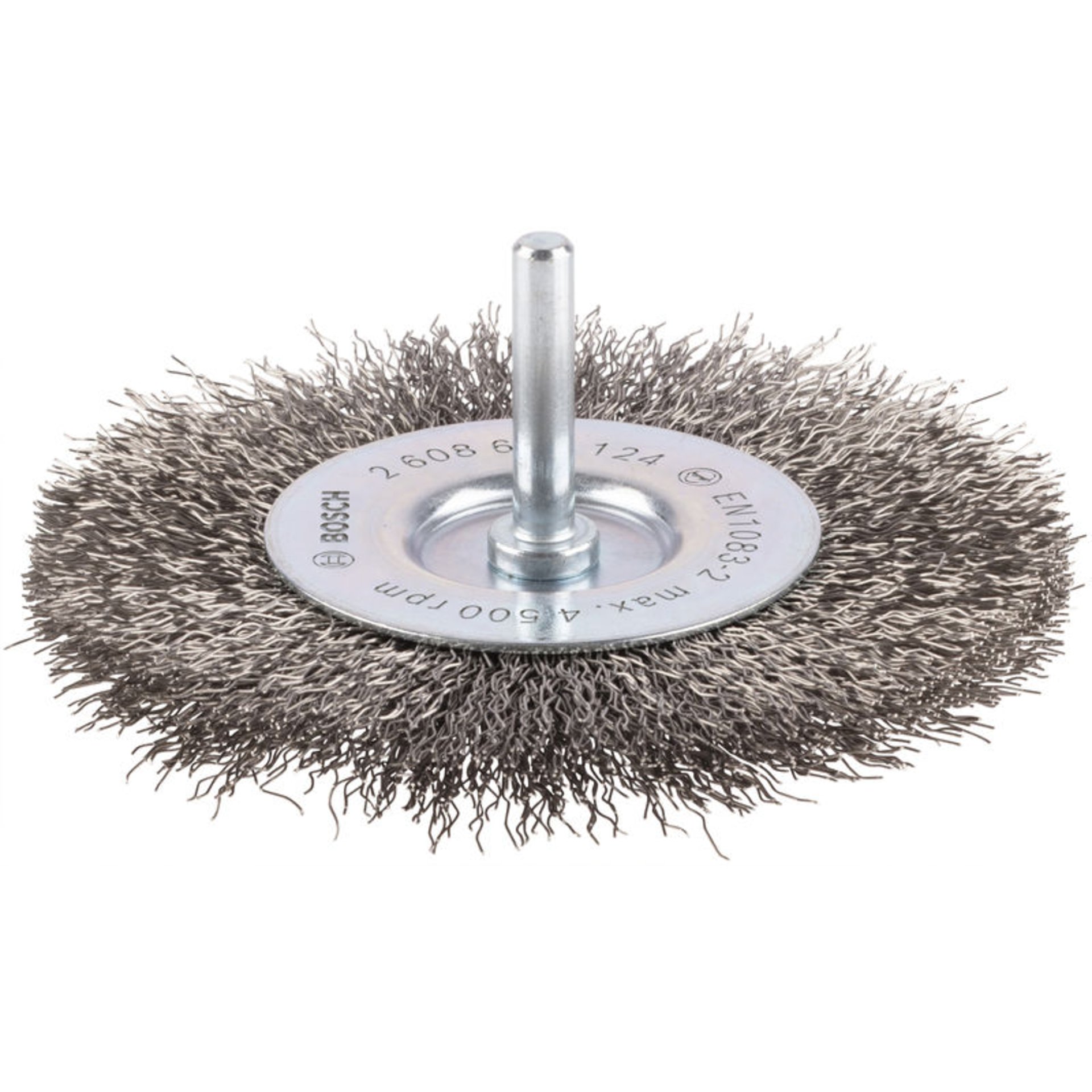 PRO Stainless Steel clean Scheibenbürste, gerader Schaft, 100 x 0,3 mm