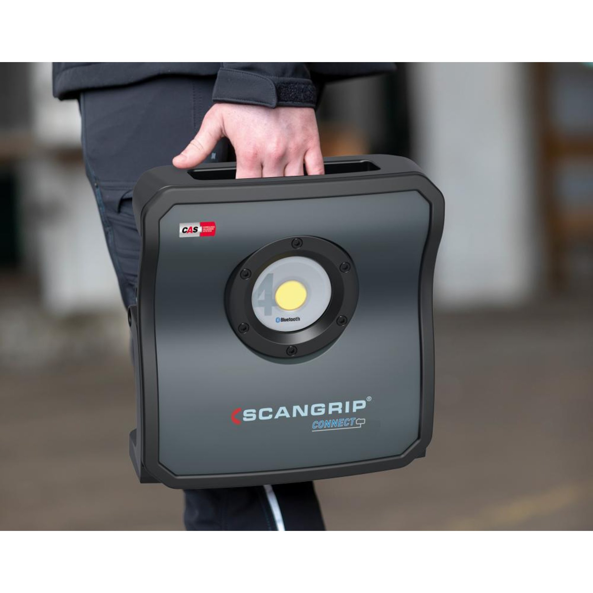 Akku-Arbeitsleuchte NOVA 4 CONNECT 400-4000Lumen ohne Akku SCANGRIP