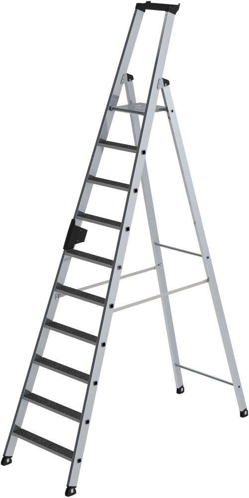 Alu-Stehleiter 1x10 St. m. clip-step R13