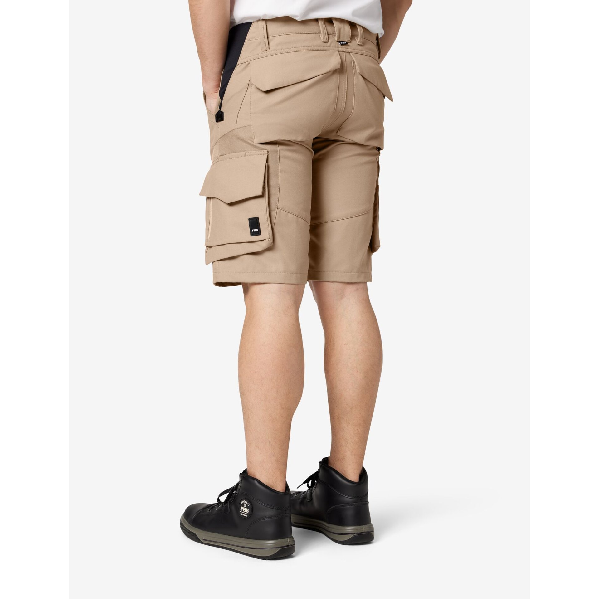 SASCHA Zunft-Bermuda Canvas beige 60
