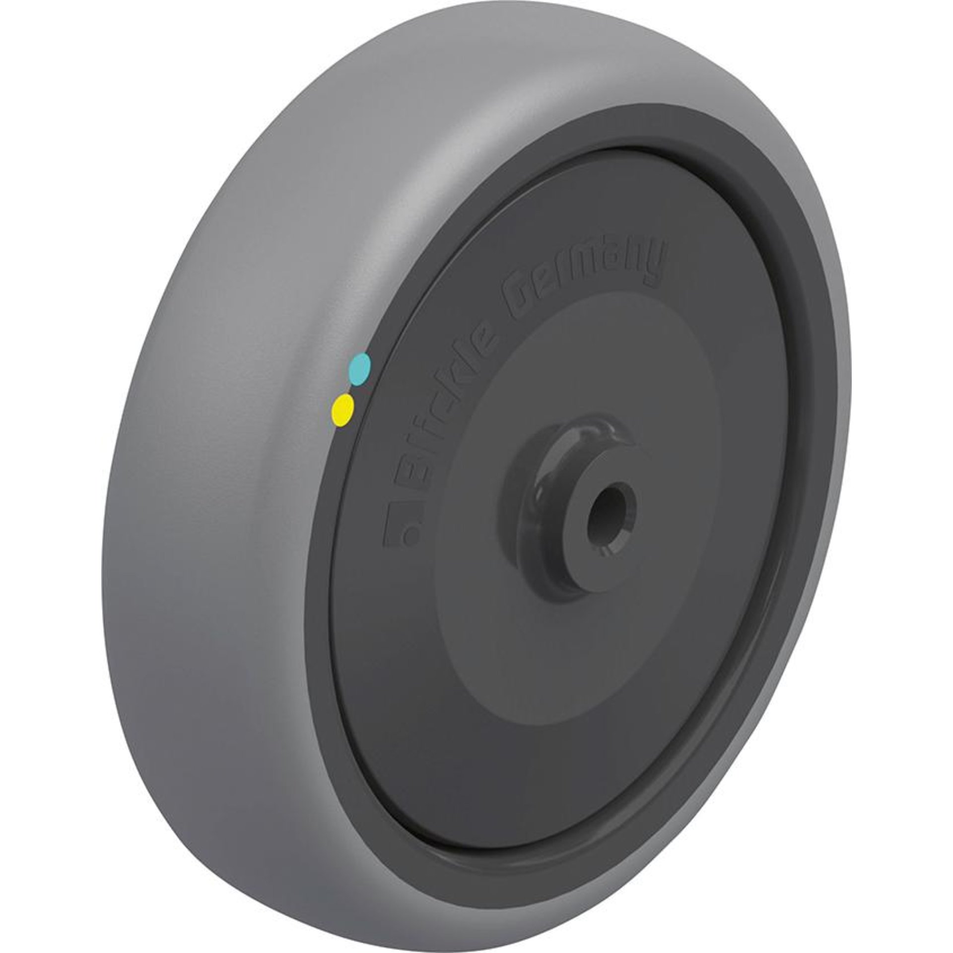Rad Rad-D125mm Gummi TPA 127/8KFD-ELS