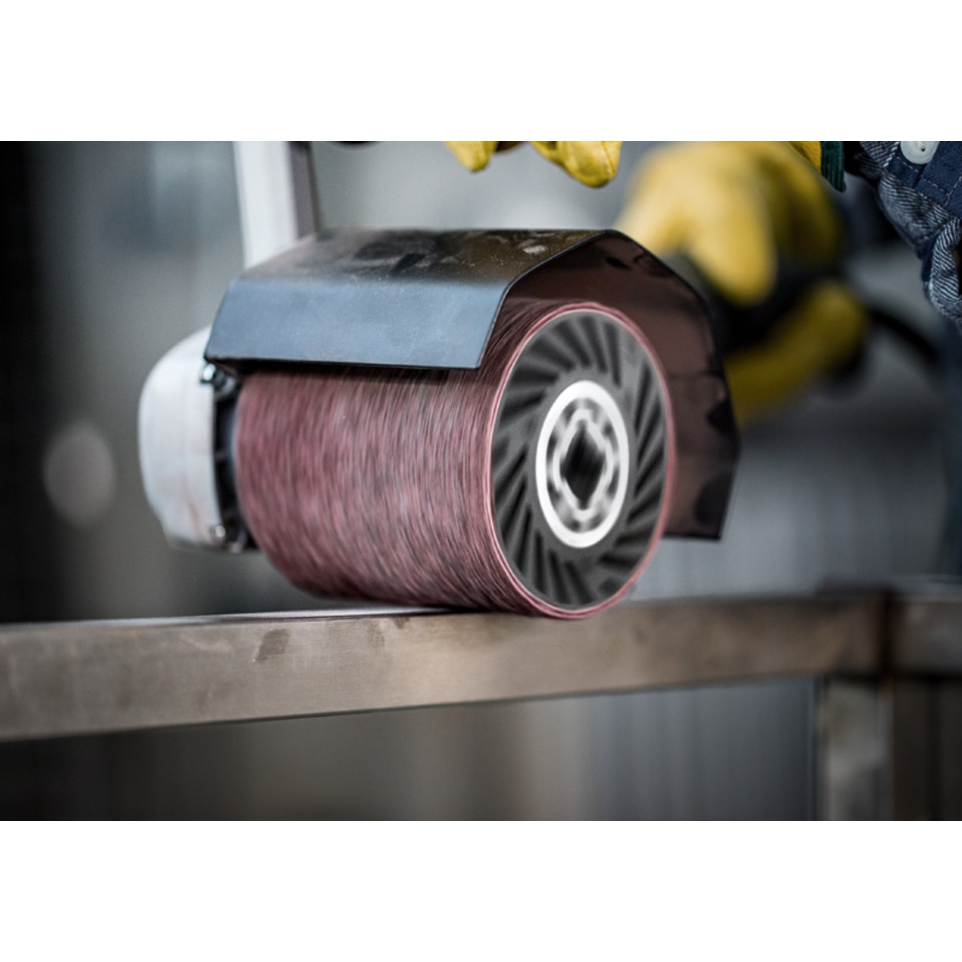 EXPERT N470 Schleifhülse für Satinierer, 100 x 290 mm, 90 mm, mittel, 10 Stk.