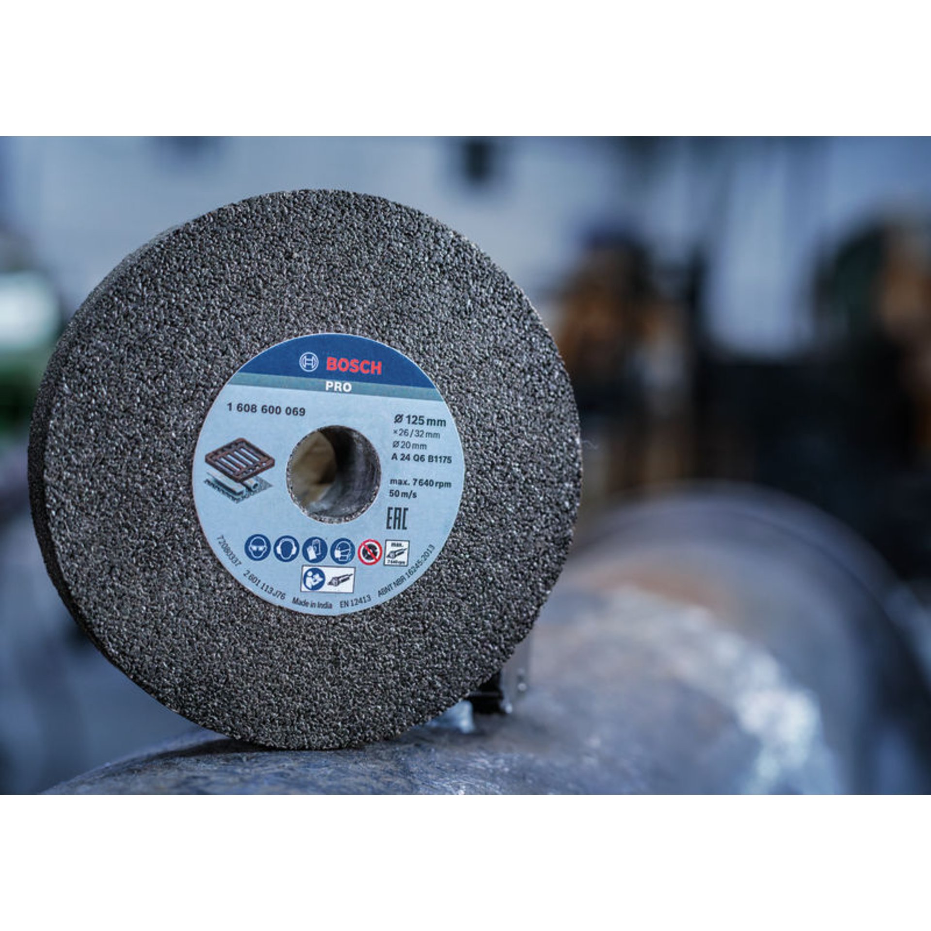 PRO Metal Schleifscheibe, 100 x 27 x 20 mm, K24