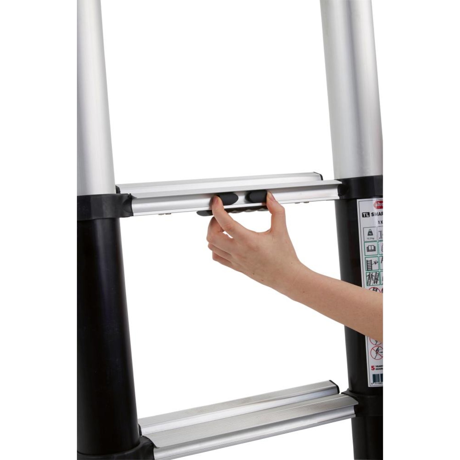 SMART UP Teleskopleiter Pro 1x11 3,2 m
