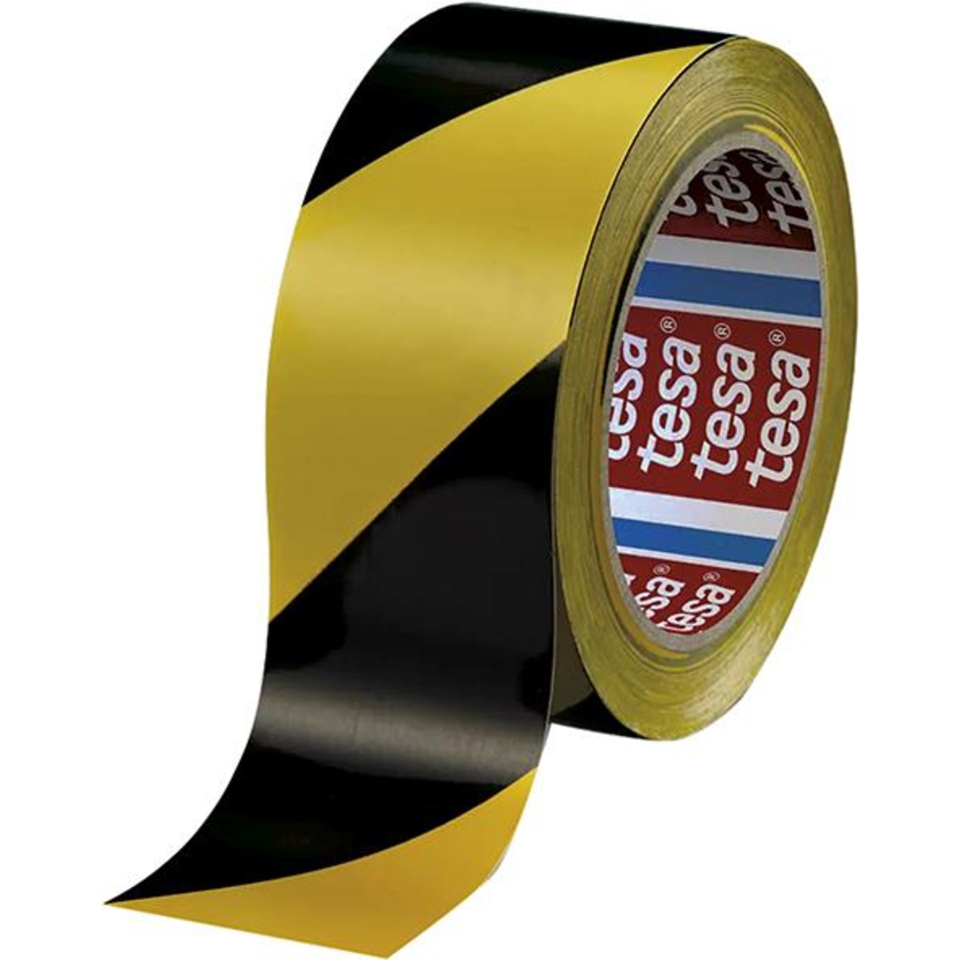 Tesa 60760 gelb / schwarzWarnband 33mx50mm