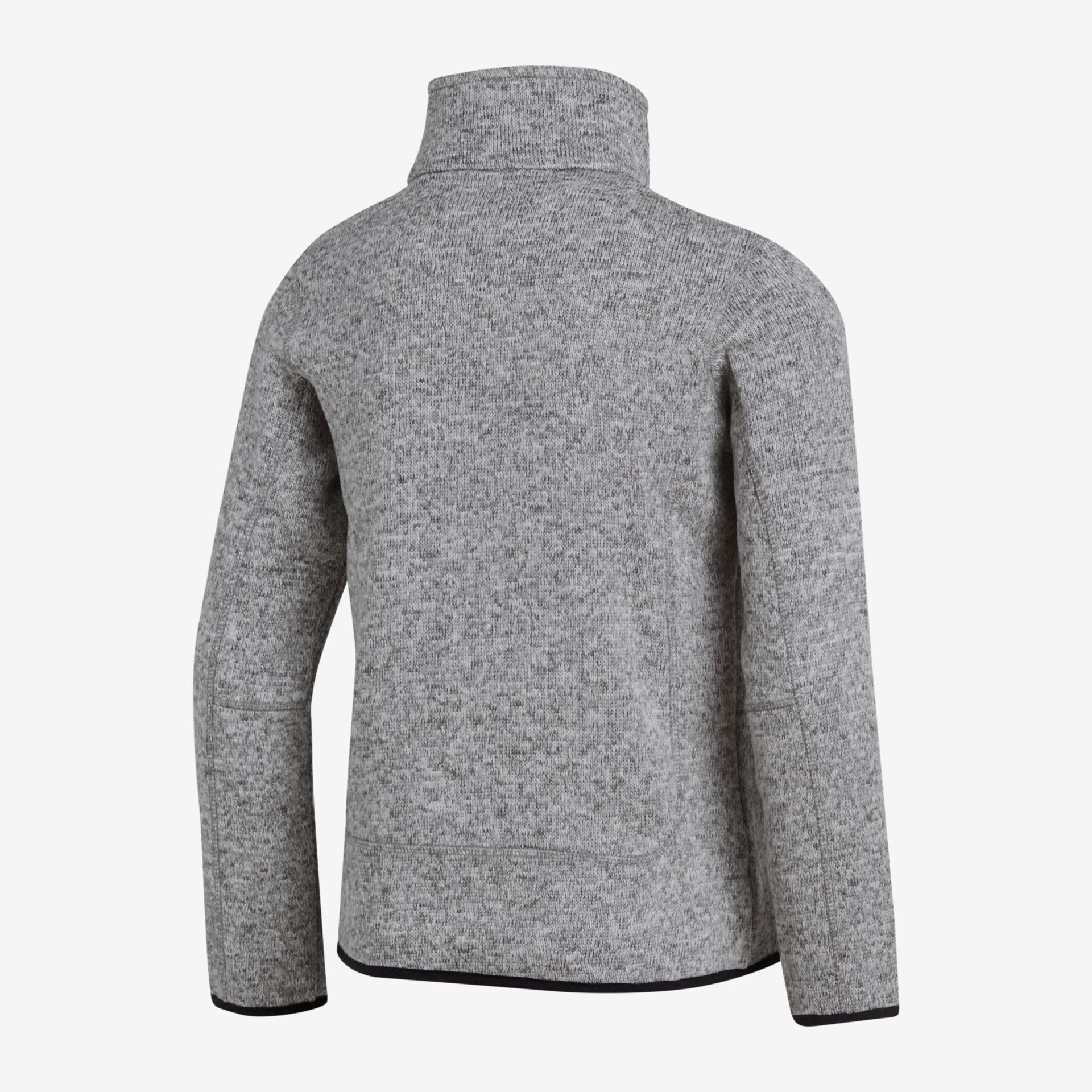 MATS Strick-Fleece-Jacke Kinder grau 98/104