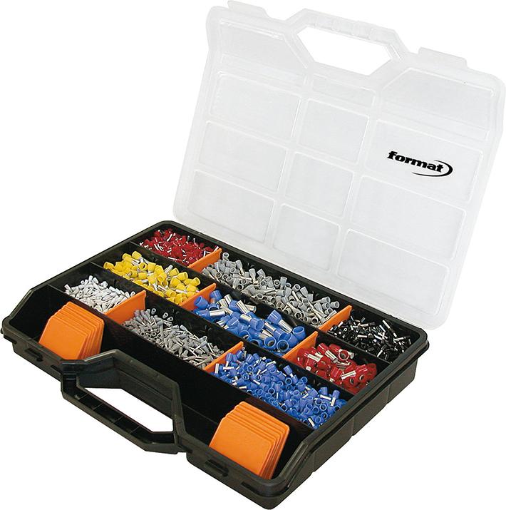 Format Aderendhülsen-Sortiment 2200-teilig Format Aderendhülsen-Sortiment 2200-teilig