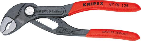 Knipex Wasserpumpenzange Cobra mit Kunststoff-Griffen 125mm