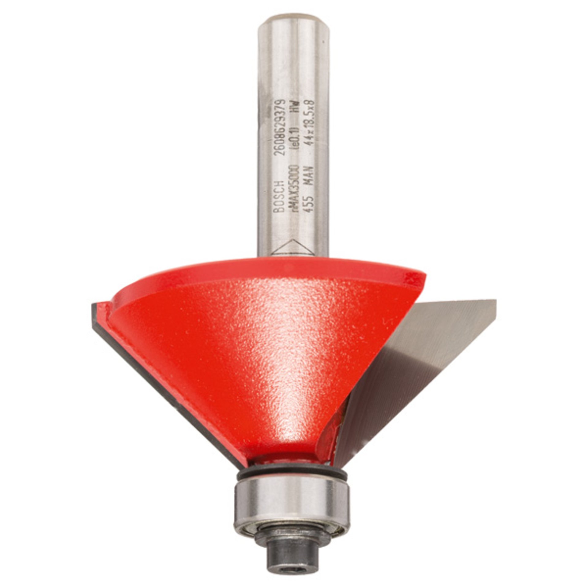 Fasefräser Expert for Wood, 8 mm, D 44 mm, L 18,5 mm, G 61 mm