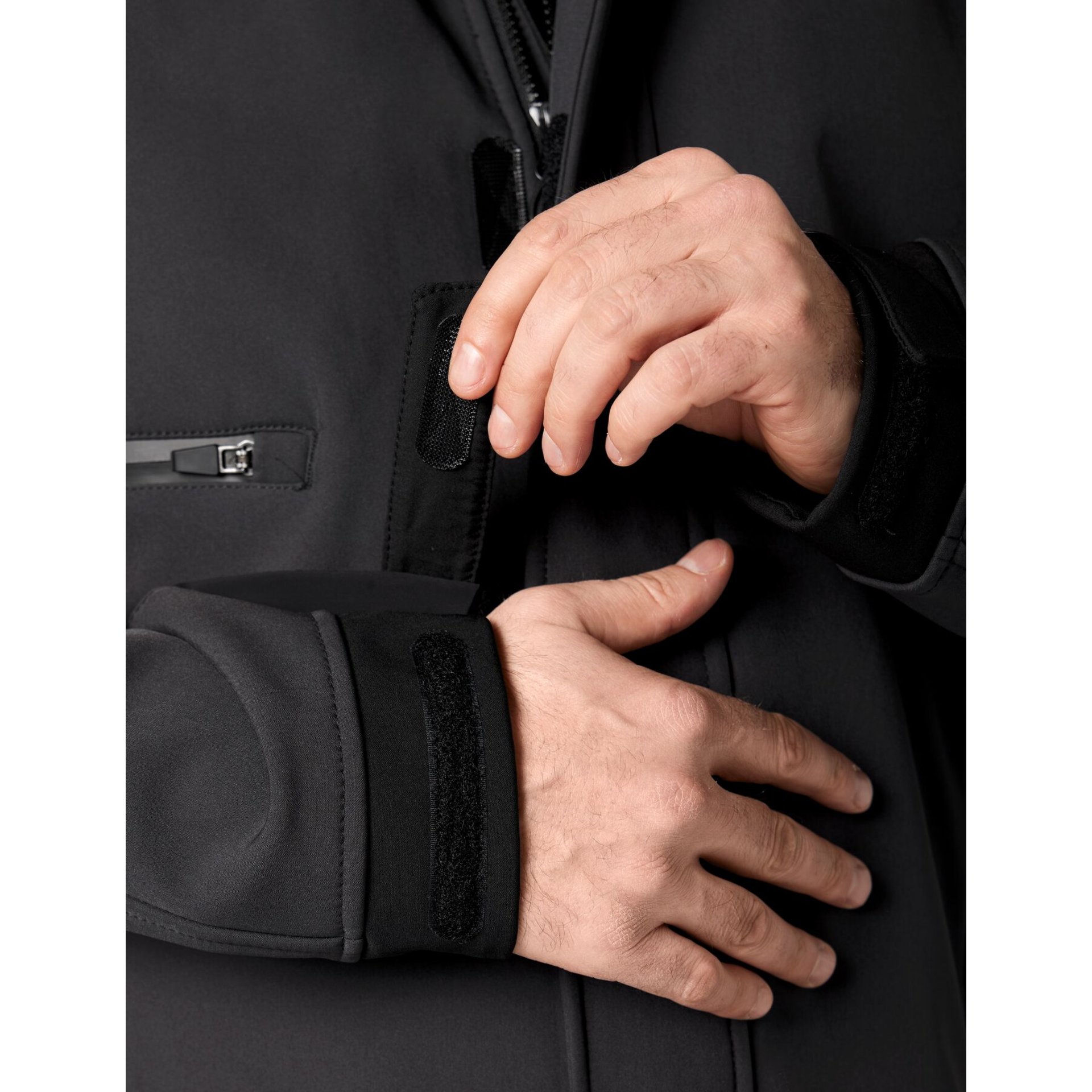 WALTER Softshell-Jacke anthrazit-schwarz 4XL