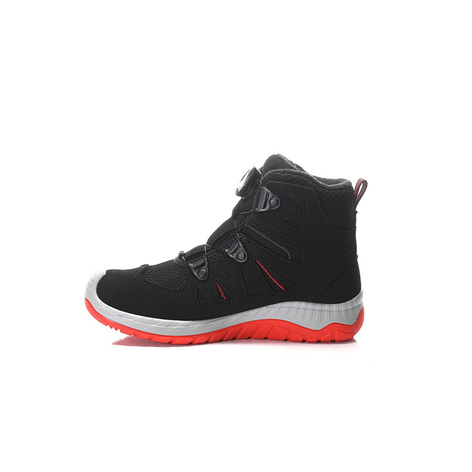 Stiefel MADDOX Kids BOA® Winter black-red Mid, Gr. 31