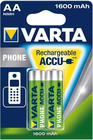 Varta PhonePower Akku Recharg.T399, 2er Blister