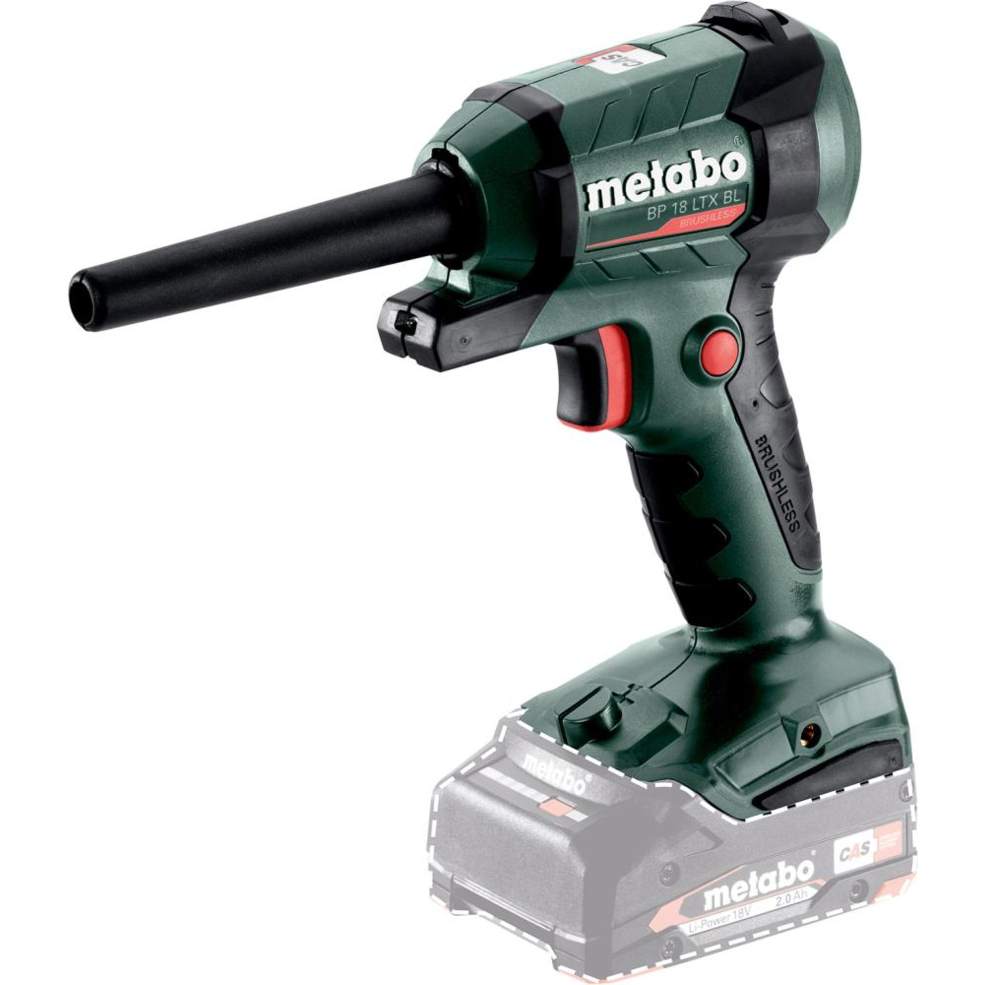 Akku-Blaspistole solo BP 18 LTX BL Metabo ohne Akku ohne Ladegerät Karton