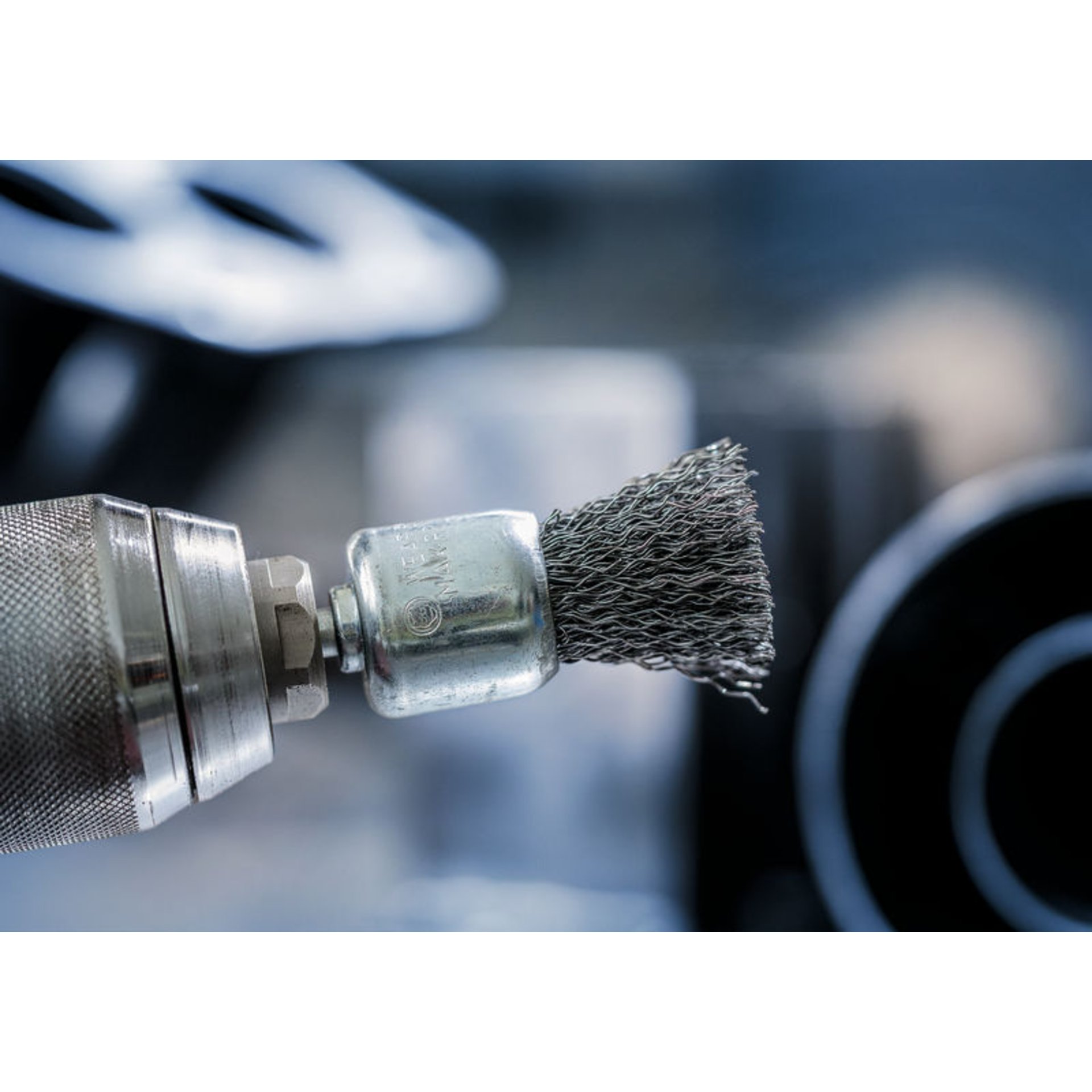 PRO Metal clean Topfbürste, gerader Schaft, 15 x 0,2 mm