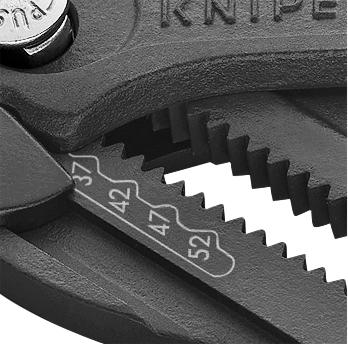 Knipex Zangenschlüssel mit 2-Komponenten-Griffen 250mm schwarz