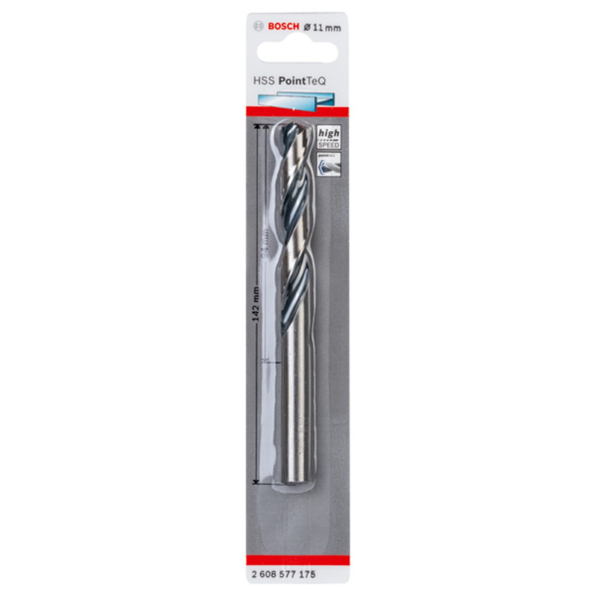 Metallspiralbohrer HSS PointTeQ, DIN 338, 11,0 mm, 1er-Pack