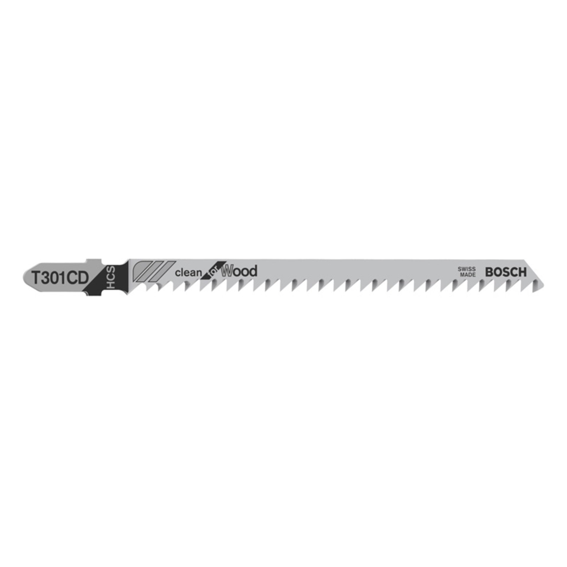Stichsägeblatt T 301 CD Clean for Wood, 5er-Pack
