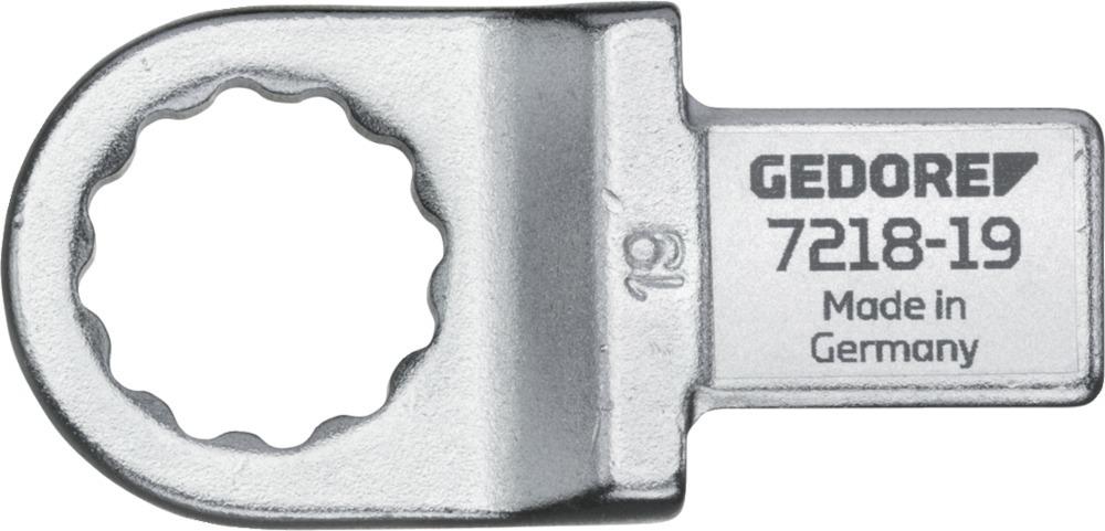 Gedore Einsteck-Ringschlüssel 17mm 14x18mm 4kt.