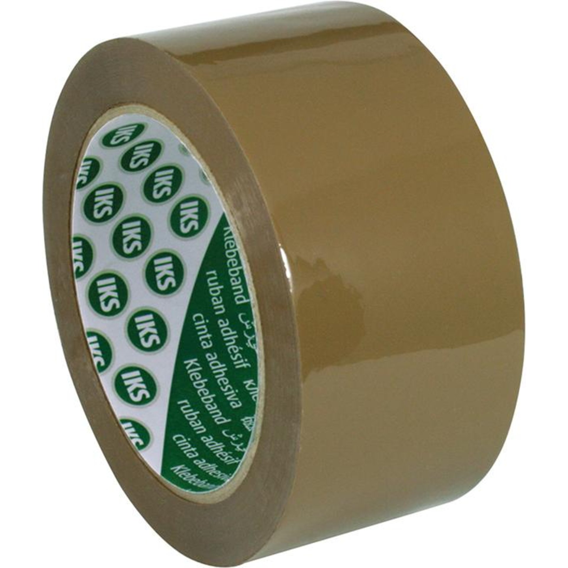 PP-Verpackungsklebeband 50mmx66m, braun Naturkautschukkleber leise abrollend