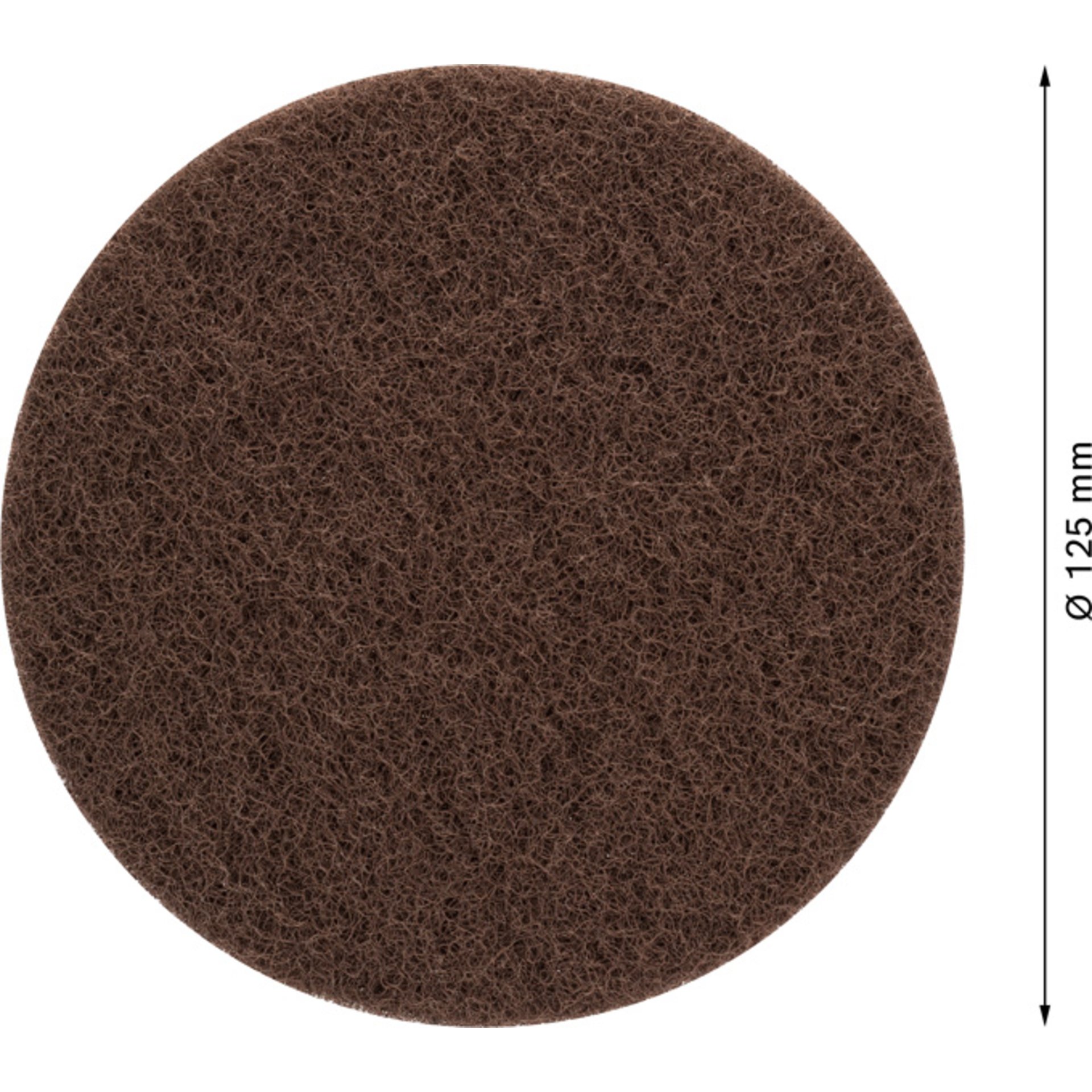 EXPERT N880 Vliesscheibe für Exzenterschleifer, 128 mm, mittel, 5-tlg.
