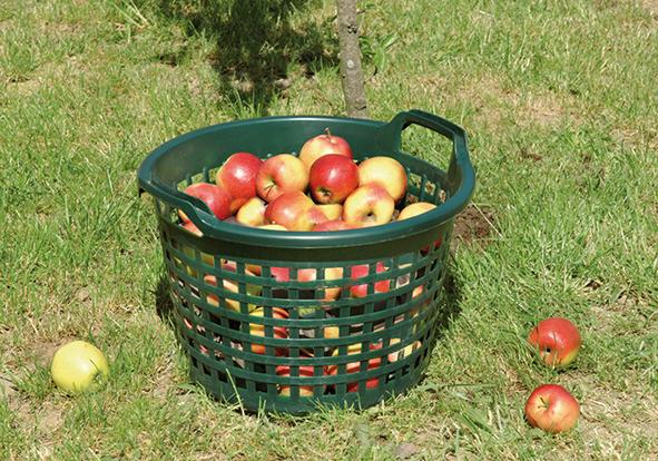 Gartenkorb 15 kg, Kunststoff, rund Gartenkorb 15 kg, Kunststoff, rund