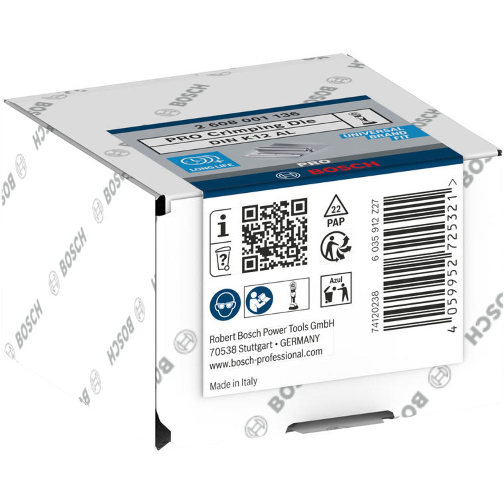 PRO Presseinsatz, DIN K12 AL, 16/25 mm², Aluminiume