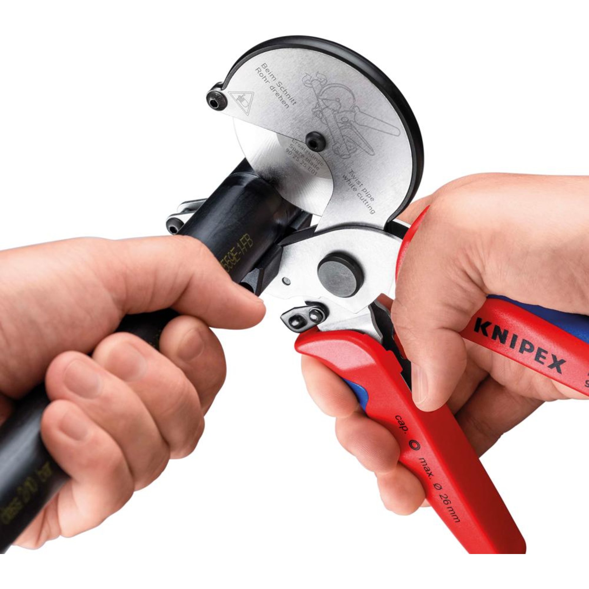 Rohrschneider f.Verbund/Kunststoffrohremax. D. 26mm KNIPEX