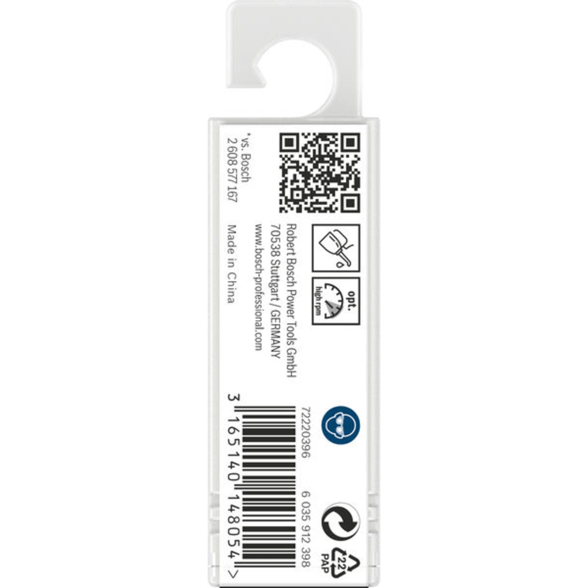PRO Metal HSS-G Spiralbohrer mit Doppelklinge, 3,3 x 11 x 49 mm, 10-tlg.