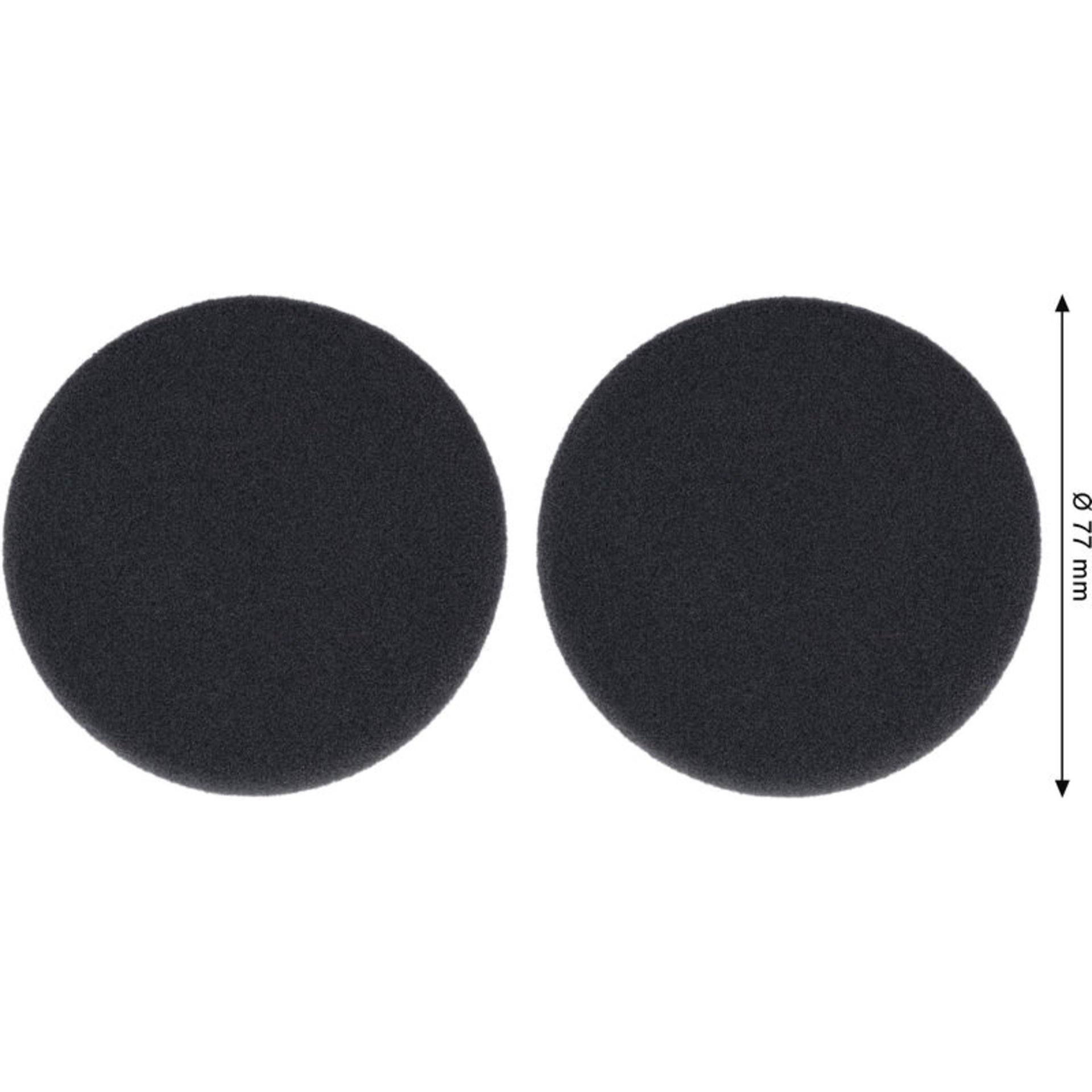 Polierschwamm, 77 mm, Finish, 2 Stk