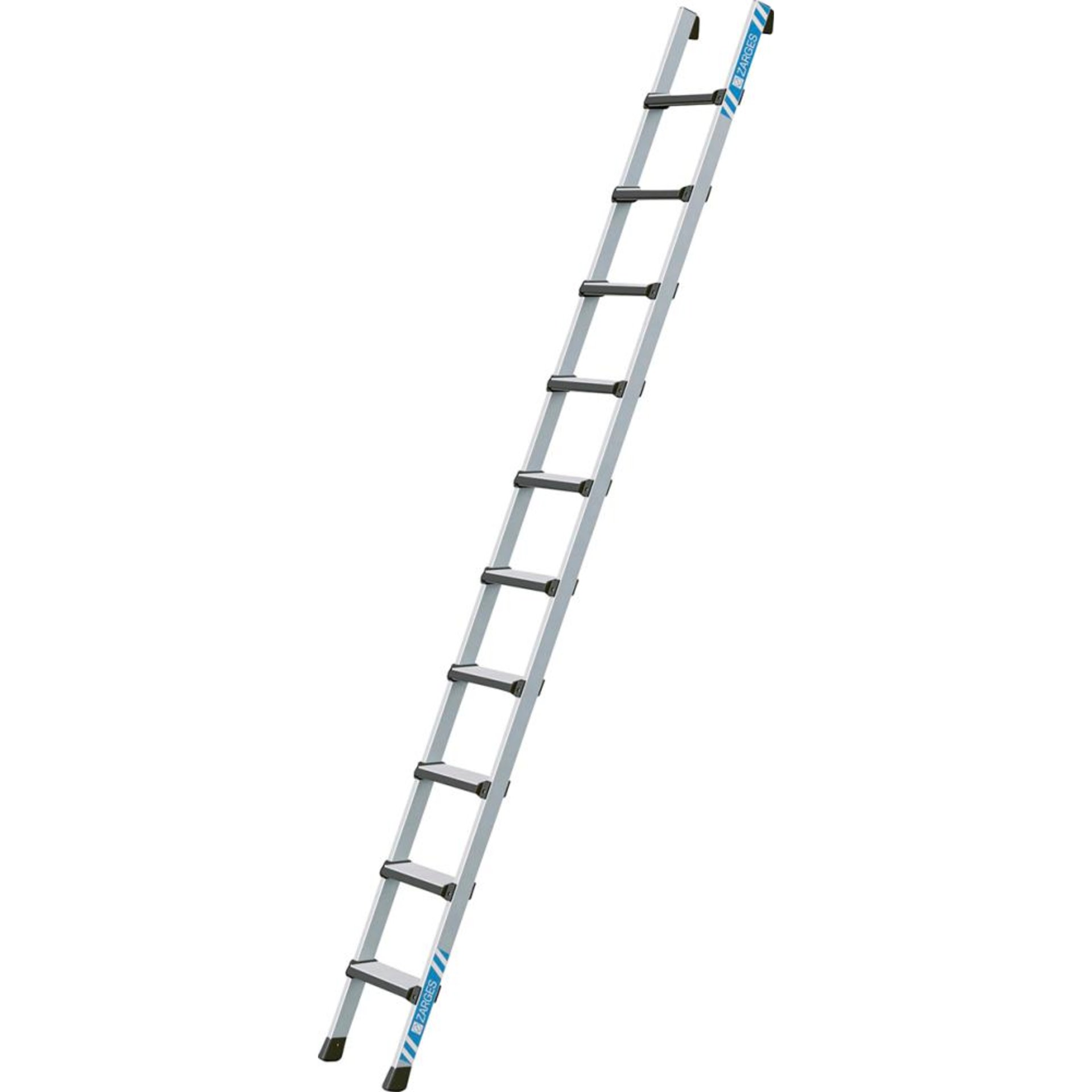 Anlegeleiter ComfortstepL10 Stufen Leiterlänge 2,95 m Arbeitshöhe 3,75 m ZARGES