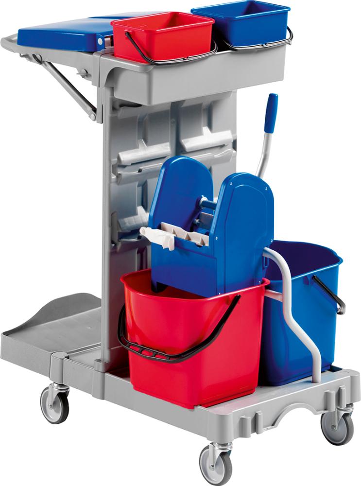 Reinigungswagen Poly II 970x680x1110 2x15l Reinigungswagen Poly II 970x680x1110 2x15l