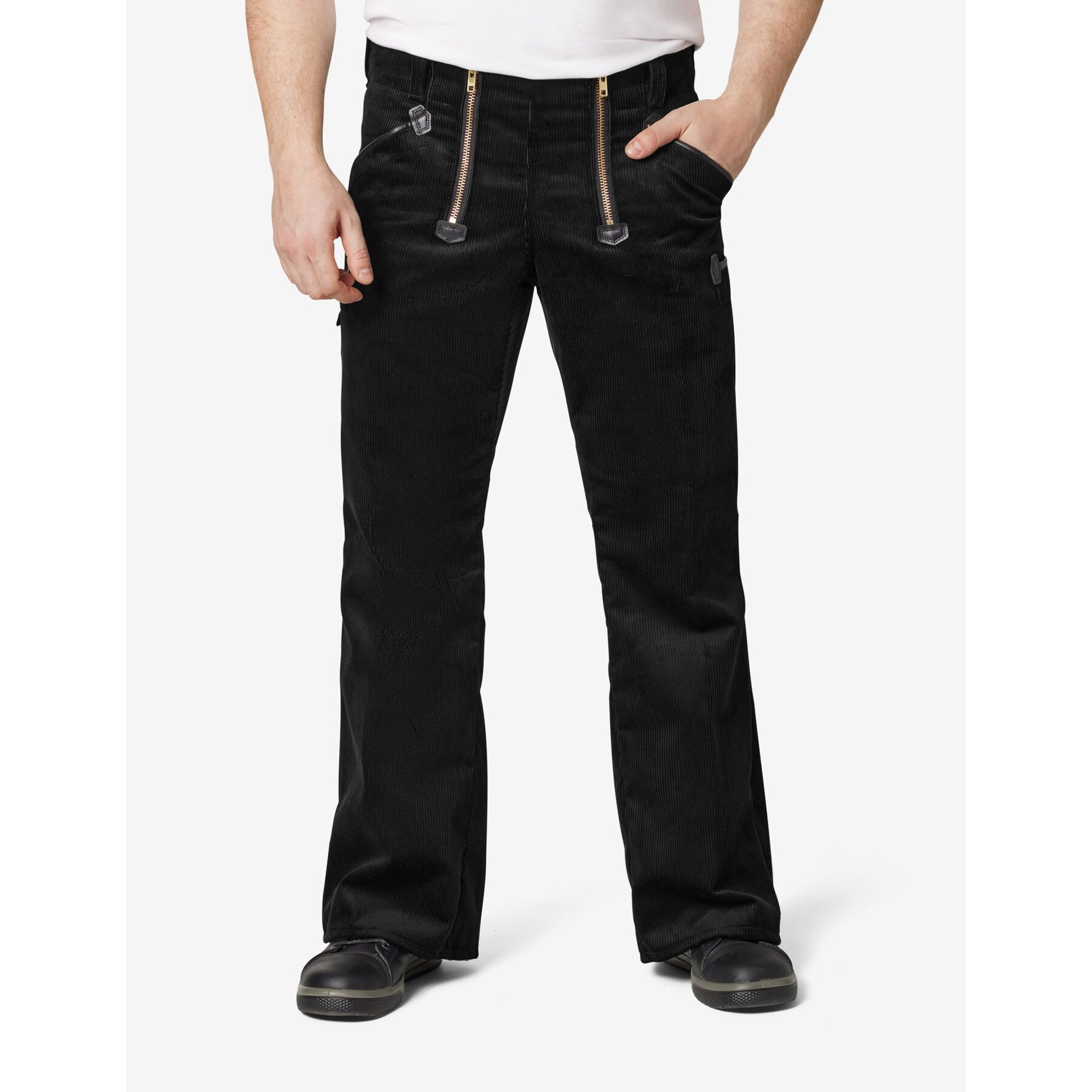 FALK Zunfthose Genuacord schwarz 40
