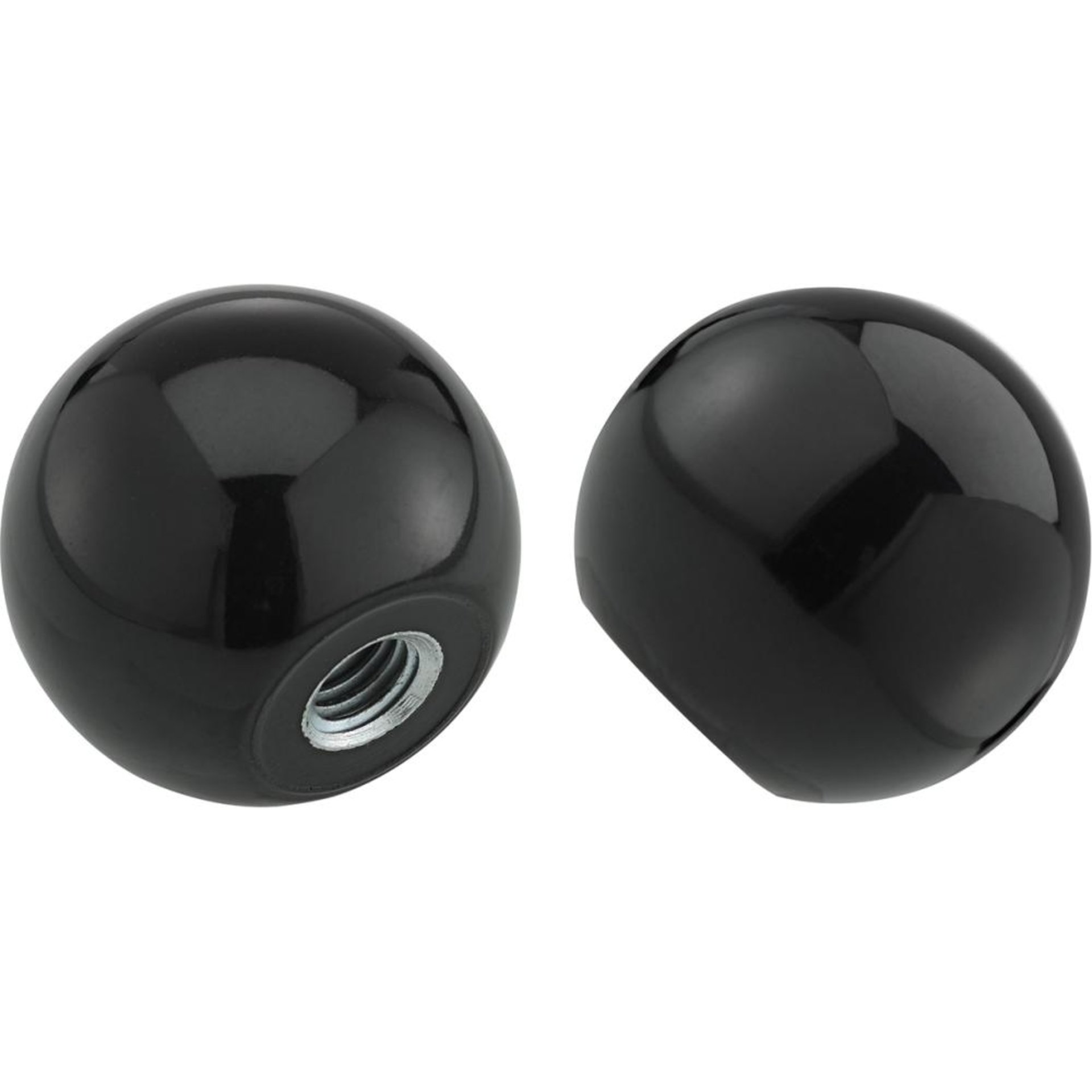 Kugelknopf DIN319 Duroplast, Form E, 20mm, M 5, Inhalt: 10 Stück FORTIS