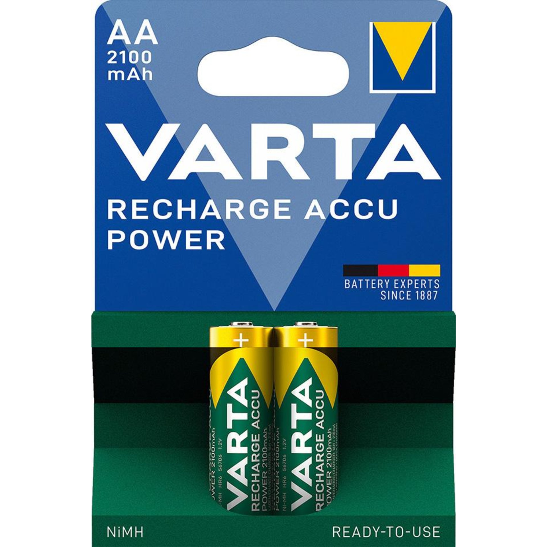 VARTA Rechargeable Power Accu Mignon 2er Bilster