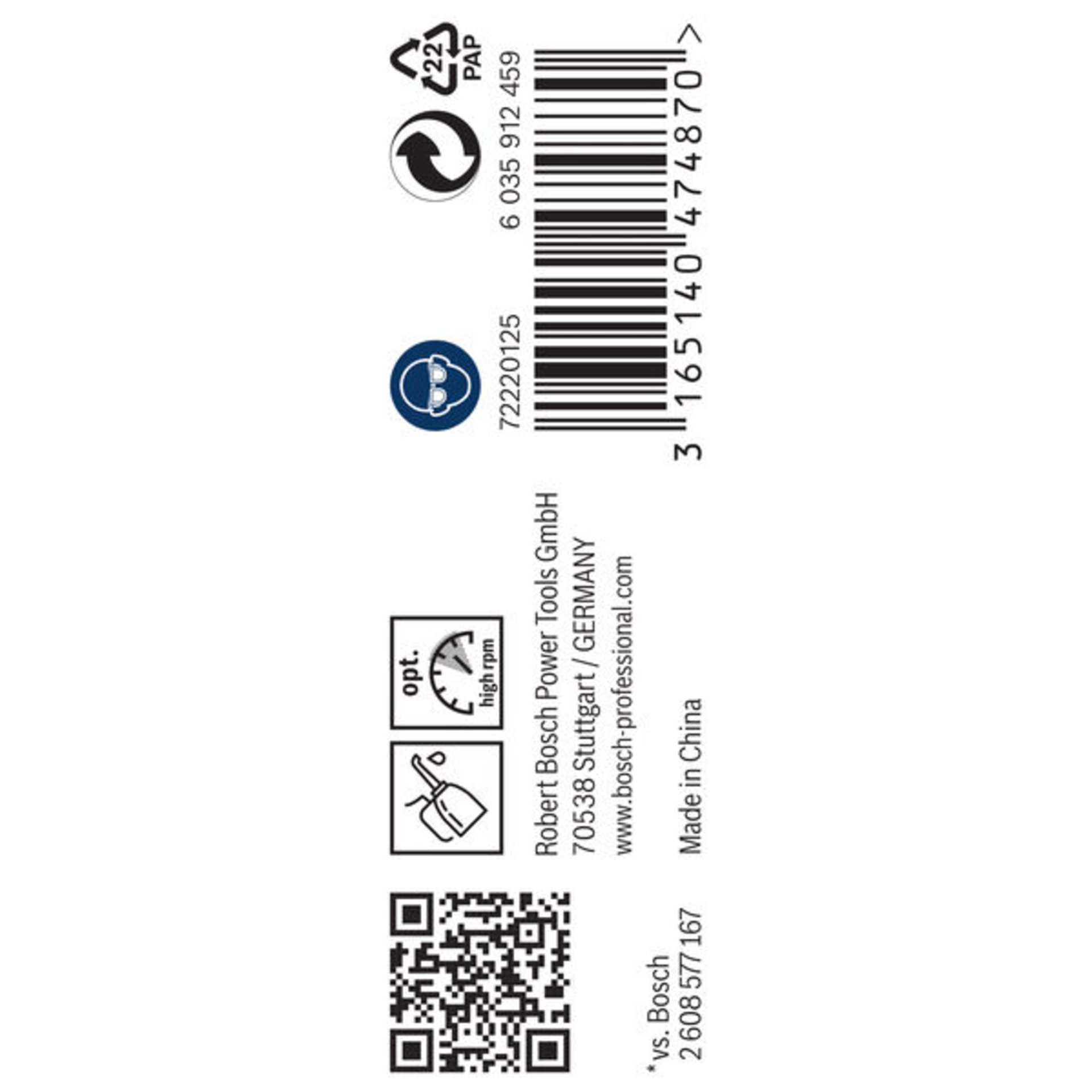 PRO Metal HSS-G Spiralbohrer, 3,4 x 39 x 70 mm, 10-tlg.