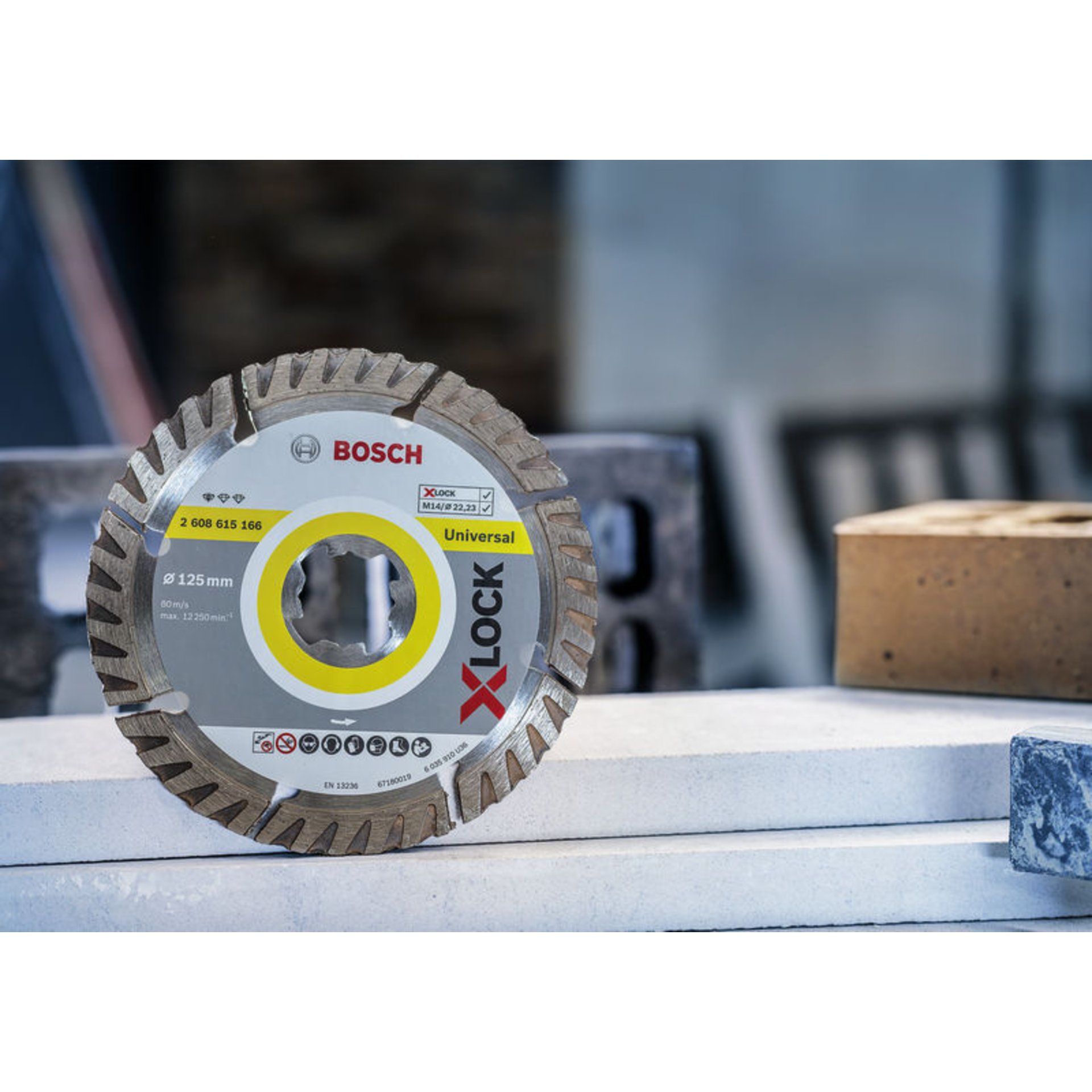 PRO Multi Material X-Lock Diamanttrennscheibe, 115 x 22,23 mm, 22,23 mm