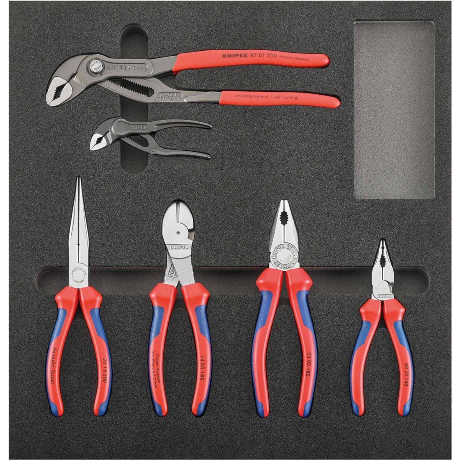 Werkzeugmodul 2/3 Zangen Knipex