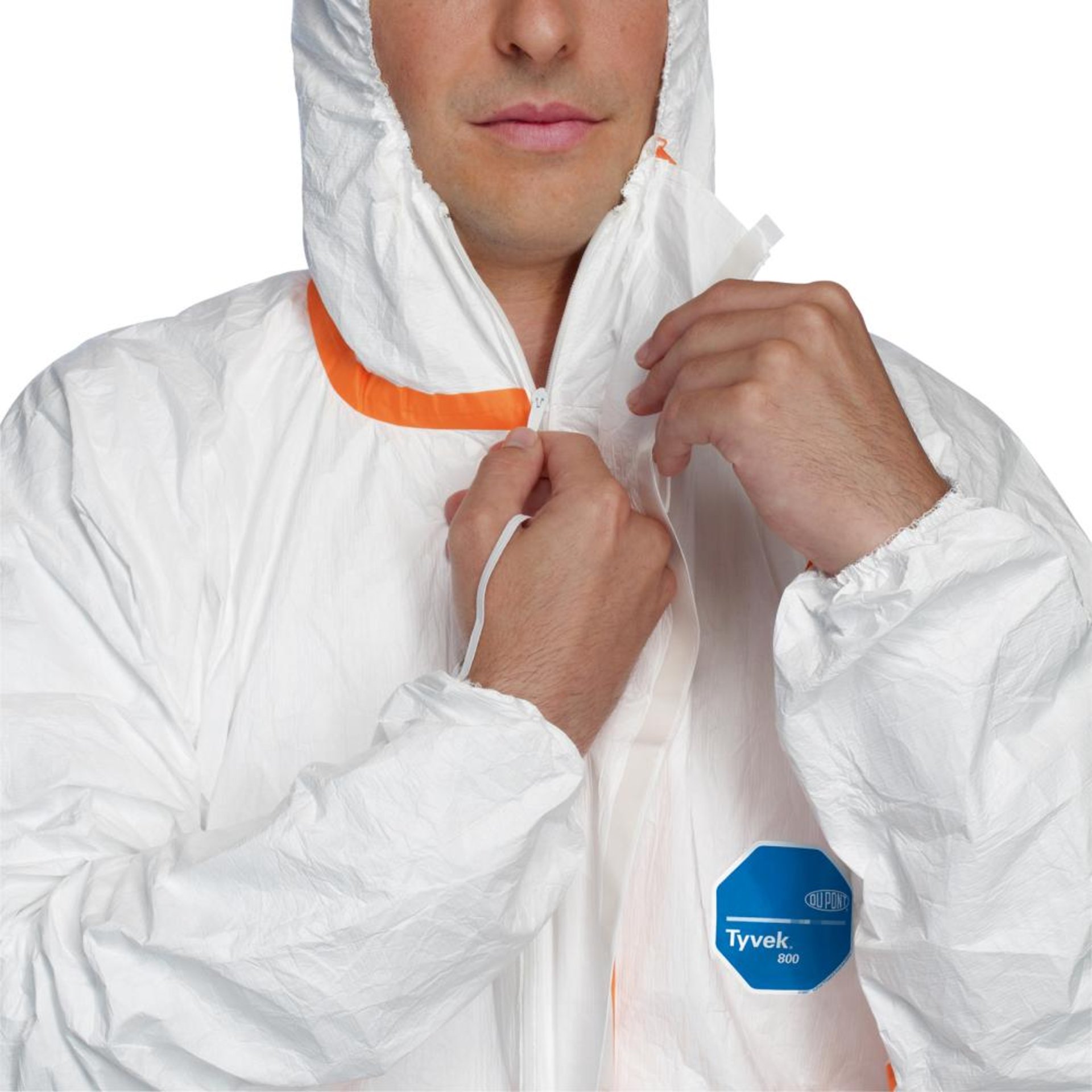 Einwegoverall Tyvek 800 J, Gr. XL, weiß