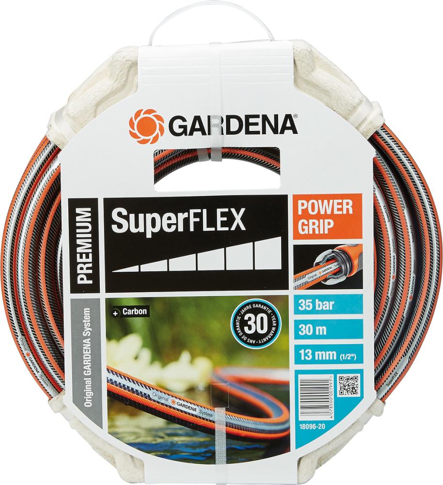 Gardena Gartenschlauch SuperFLEX 12x12 (1/2") 30m, ohne Anschlüsse 18096