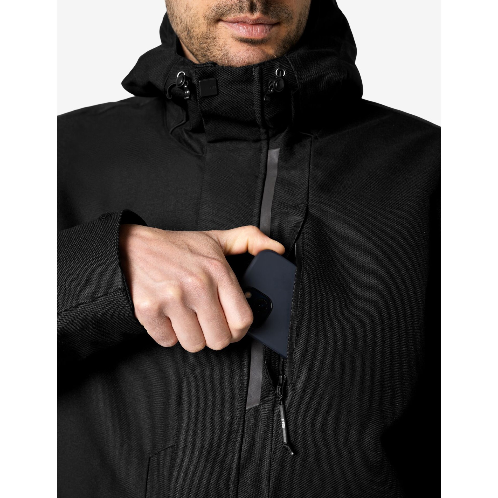 MANUEL Parka Primaloft schwarz 5XL