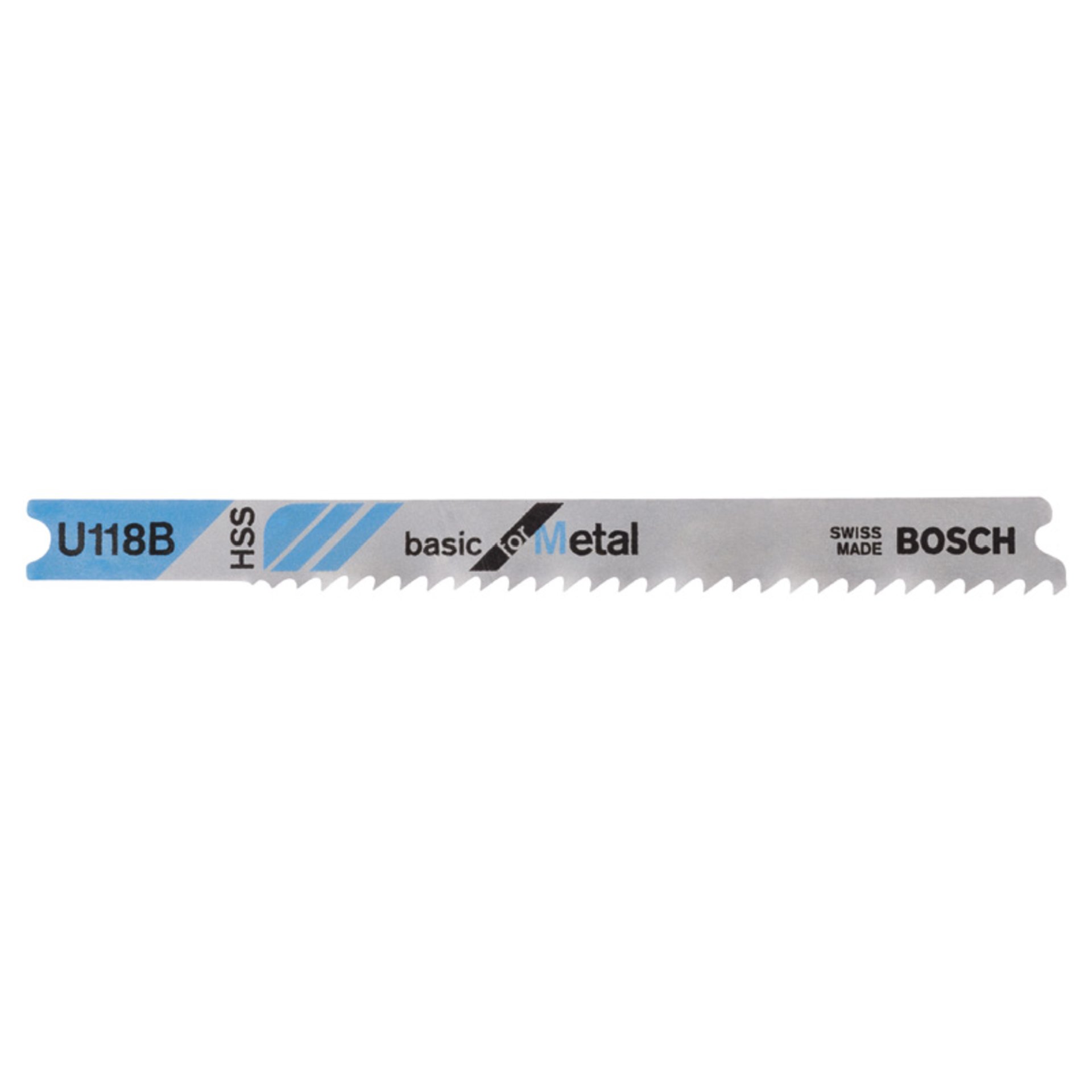 Stichsägeblatt U 118 B Basic for Metal, 3er-Pack