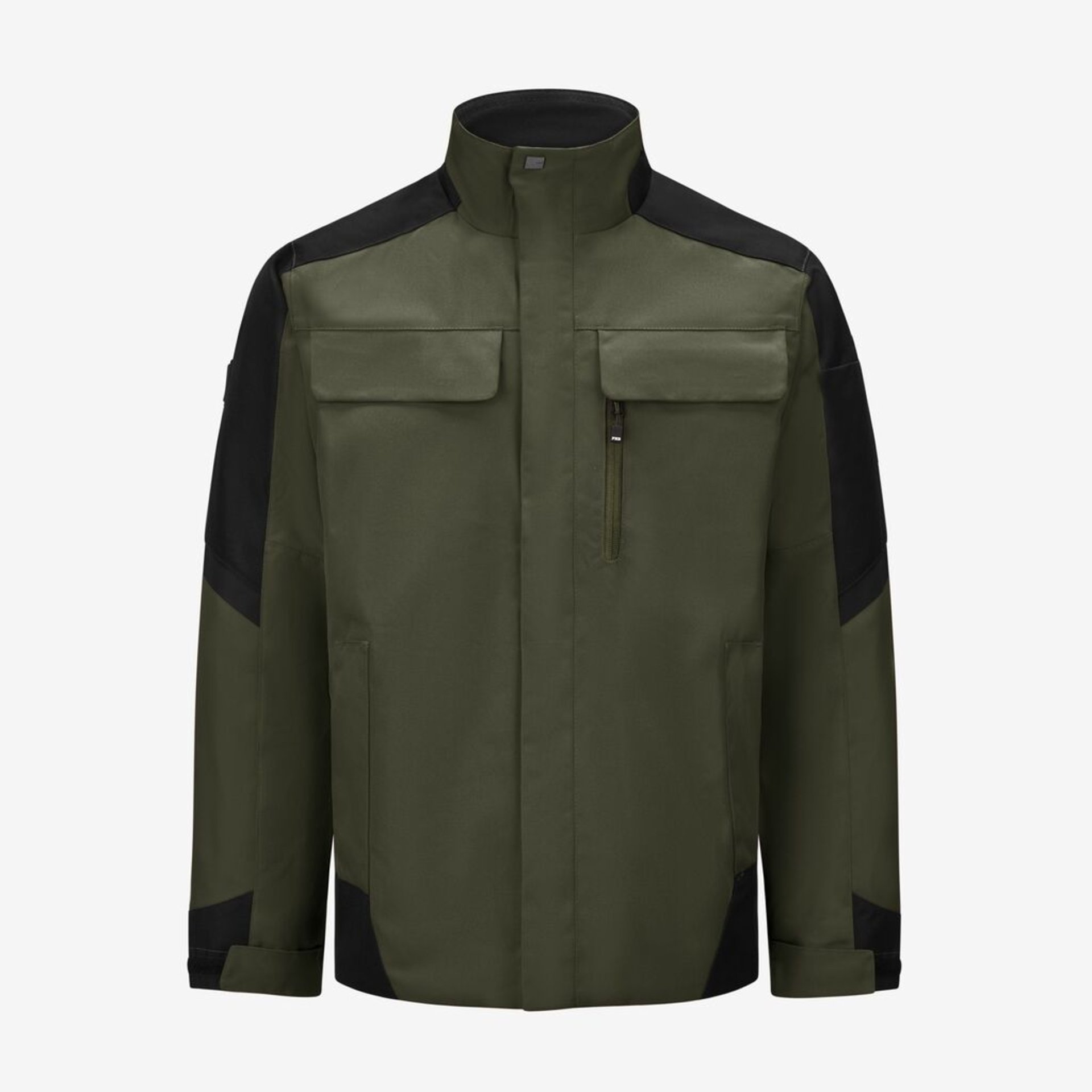 LARS Arbeitsjacke oliv-schwarz M