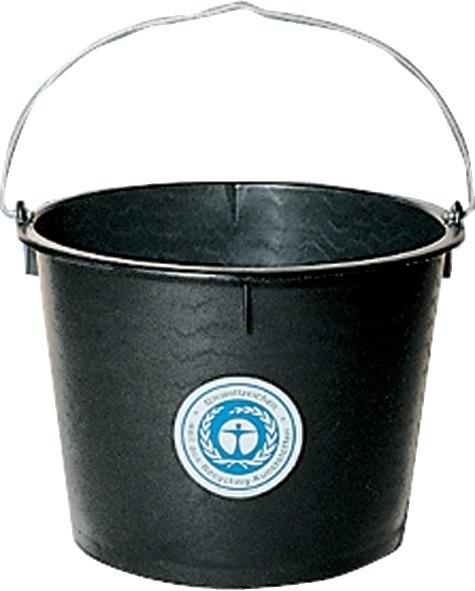 Baueimer Polyeth.-Regen. hohe Form, schwarz 10 l Baueimer Polyeth.-Regen. hohe Form, schwarz 10 l