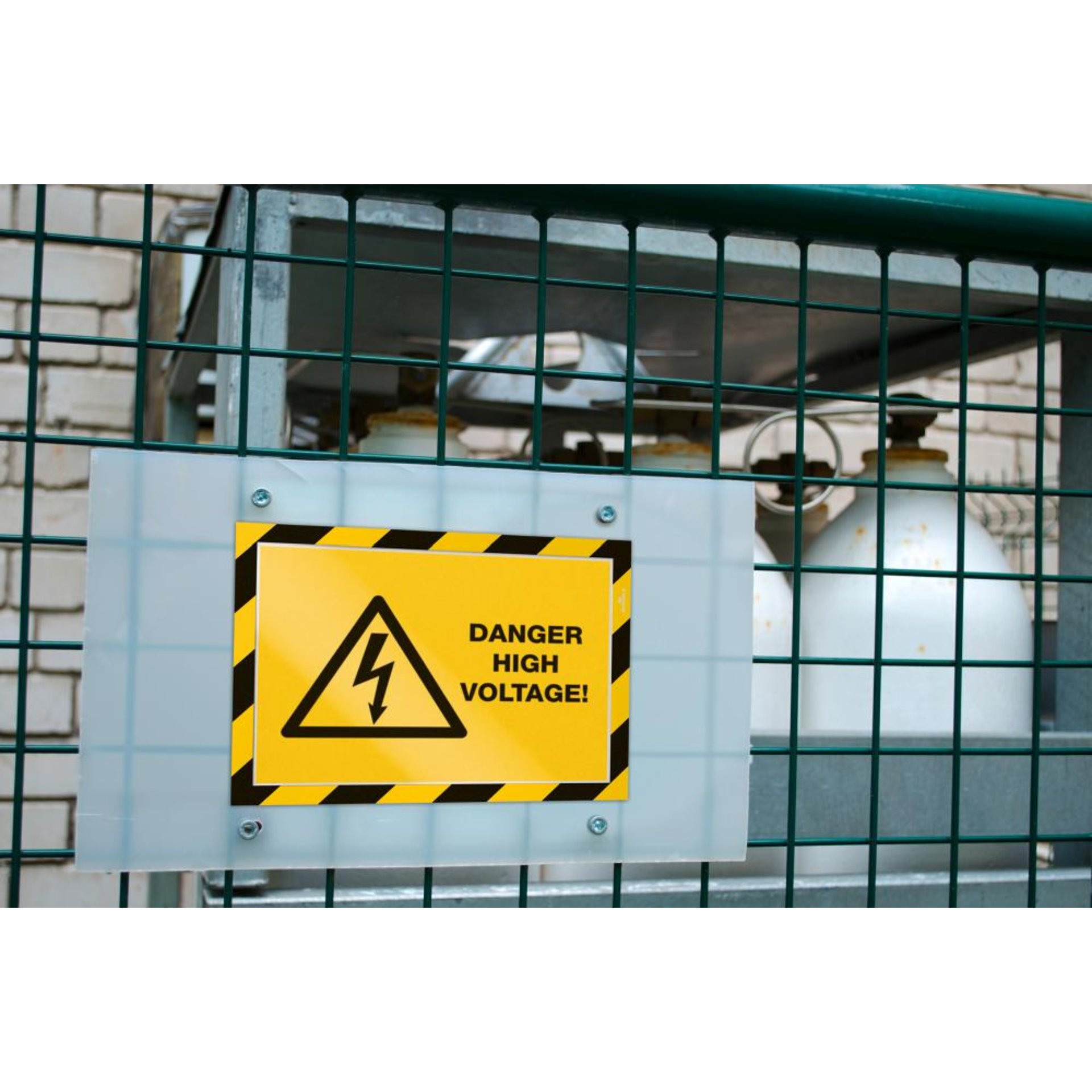 Magnetrahmen SECURITY A4 DURAFRAME gelb/schwarz