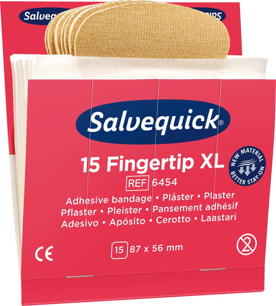 Salvequick Nachf.6x15Pfl.Fingerspitzen extra groß