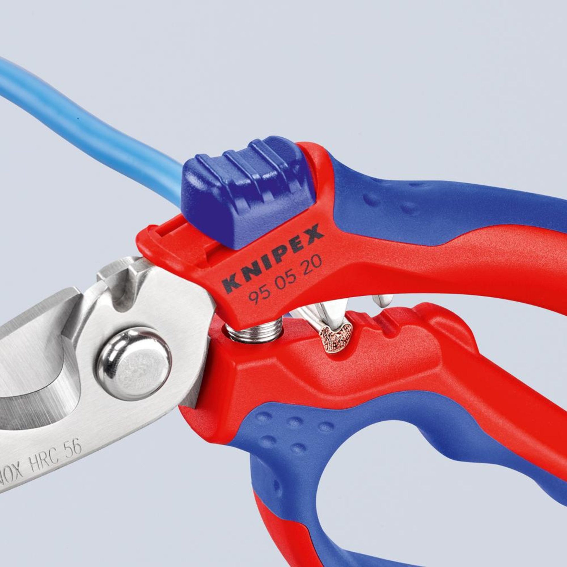 Elektriker-Schere 160mm abgewinkelt KNIPEX