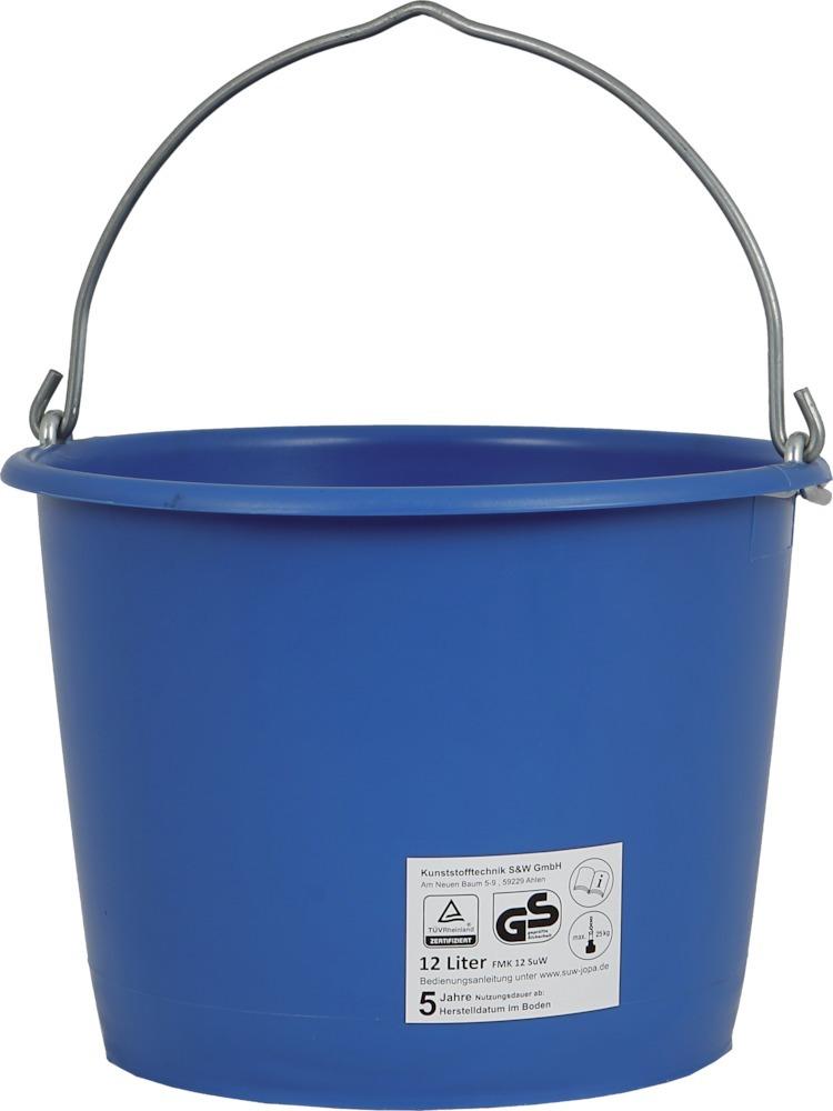 Baueimer 12 L, kranbar blau Baueimer 12 L, kranbar blau